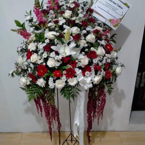 jual bunga standing flowers wedding bandung